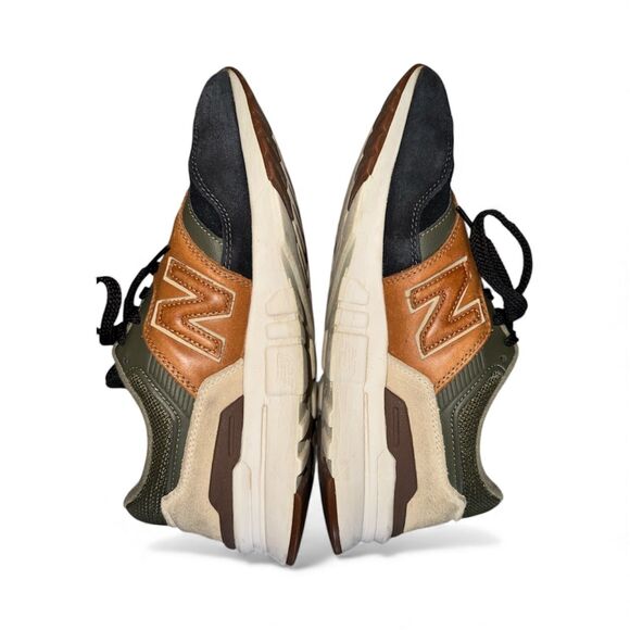 New Balance 997H leather sneakers men size 8 - Picture 2 of 10